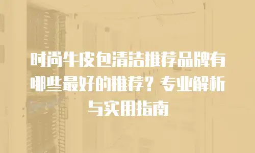 时尚牛皮包清洁推荐品牌有哪些最好的推荐？专业解析与实用指南