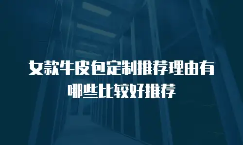 女款牛皮包定制推荐理由有哪些比较好推荐