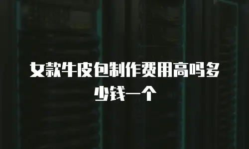 女款牛皮包制作费用高吗多少钱一个