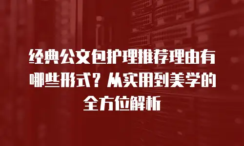 经典公文包护理推荐理由有哪些形式？从实用到美学的全方位解析