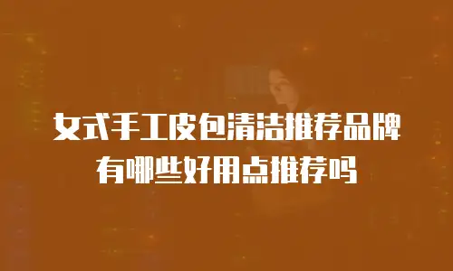 女式手工皮包清洁推荐品牌有哪些好用点推荐吗