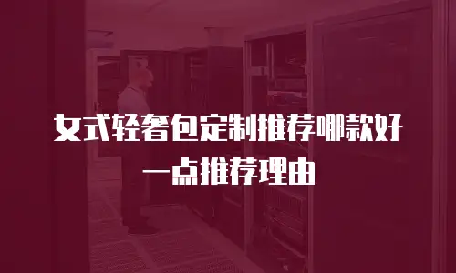 女式轻奢包定制推荐哪款好一点推荐理由