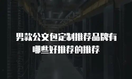 男款公文包定制推荐品牌有哪些好推荐的推荐