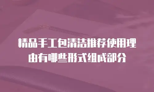 精品手工包清洁推荐使用理由有哪些形式组成部分