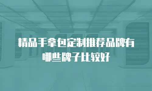 精品手拿包定制推荐品牌有哪些牌子比较好