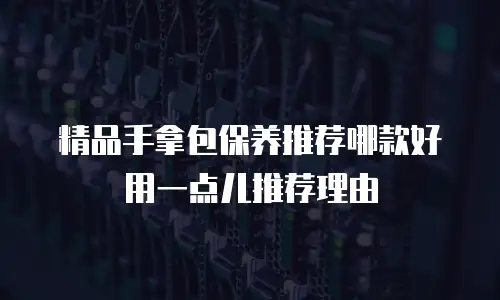 精品手拿包保养推荐哪款好用一点儿推荐理由