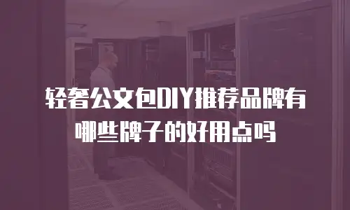 轻奢公文包DIY推荐品牌有哪些牌子的好用点吗