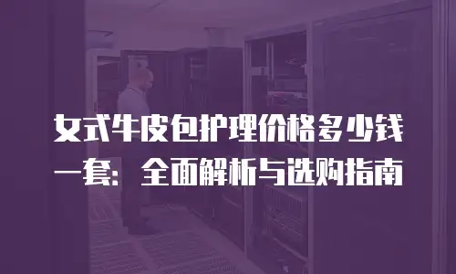 女式牛皮包护理价格多少钱一套：全面解析与选购指南