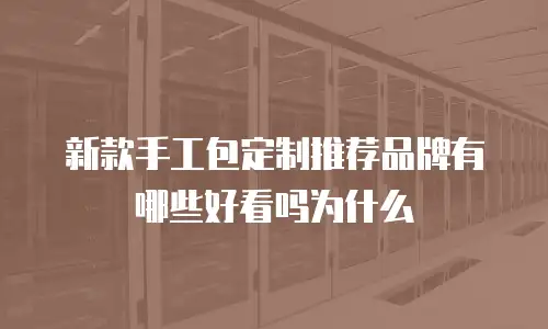 新款手工包定制推荐品牌有哪些好看吗为什么