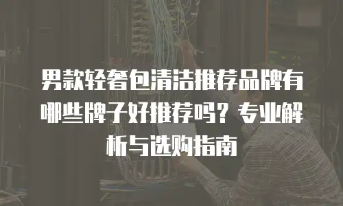 男款轻奢包清洁推荐品牌有哪些牌子好推荐吗？专业解析与选购指南