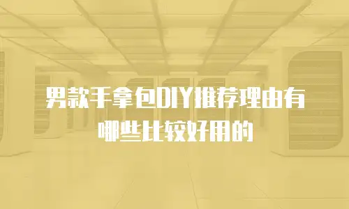 男款手拿包DIY推荐理由有哪些比较好用的
