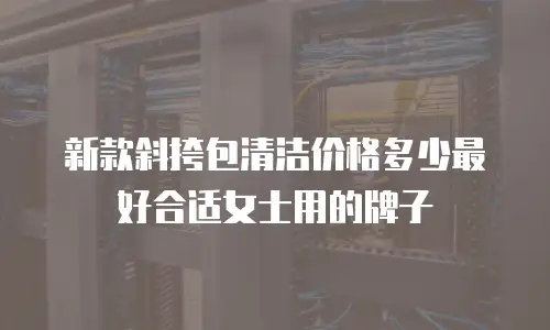 新款斜挎包清洁价格多少最好合适女士用的牌子