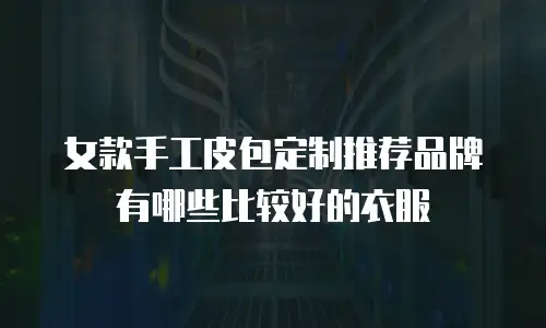 女款手工皮包定制推荐品牌有哪些比较好的衣服