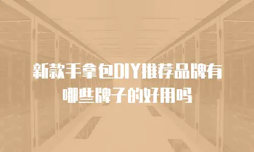 新款手拿包DIY推荐品牌有哪些牌子的好用吗