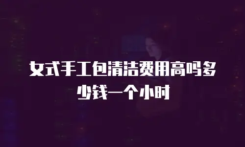 女式手工包清洁费用高吗多少钱一个小时