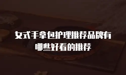 女式手拿包护理推荐品牌有哪些好看的推荐