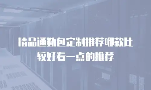 精品通勤包定制推荐哪款比较好看一点的推荐