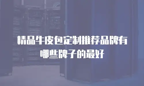 精品牛皮包定制推荐品牌有哪些牌子的最好