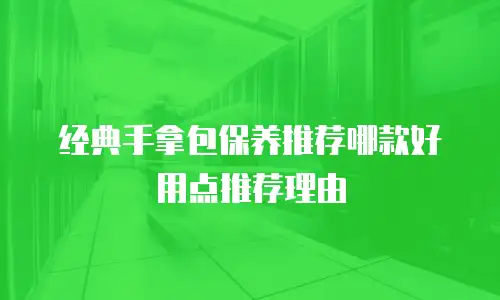 经典手拿包保养推荐哪款好用点推荐理由