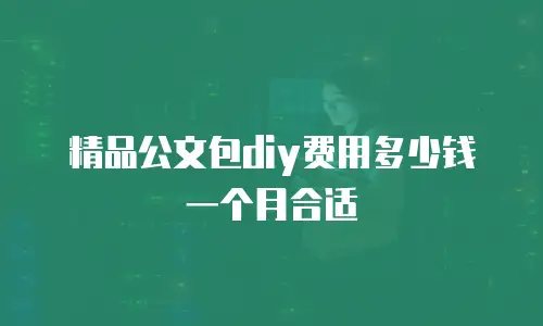 精品公文包diy费用多少钱一个月合适