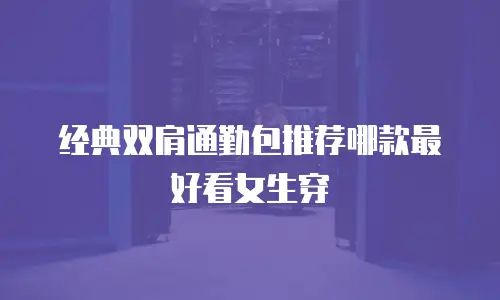 经典双肩通勤包推荐哪款最好看女生穿