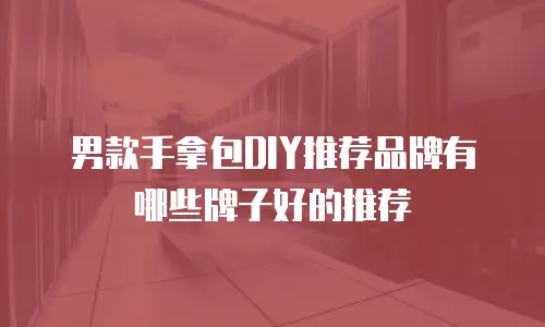 男款手拿包DIY推荐品牌有哪些牌子好的推荐