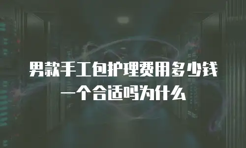 男款手工包护理费用多少钱一个合适吗为什么