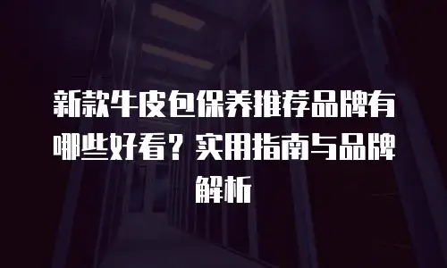 新款牛皮包保养推荐品牌有哪些好看？实用指南与品牌解析