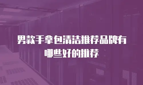 男款手拿包清洁推荐品牌有哪些好的推荐