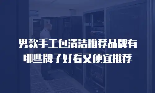男款手工包清洁推荐品牌有哪些牌子好看又便宜推荐