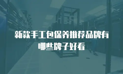 新款手工包保养推荐品牌有哪些牌子好看