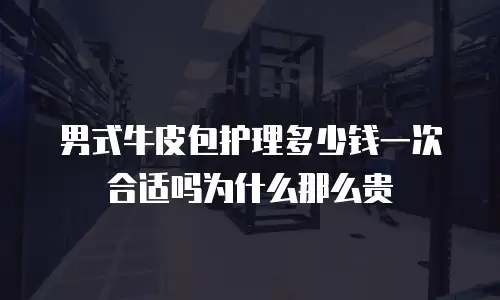 男式牛皮包护理多少钱一次合适吗为什么那么贵