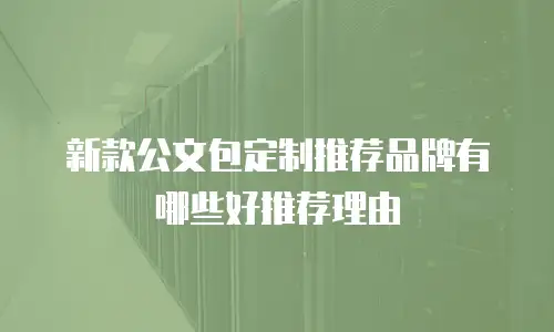 新款公文包定制推荐品牌有哪些好推荐理由