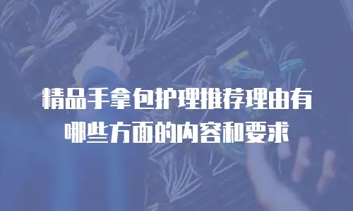 精品手拿包护理推荐理由有哪些方面的内容和要求