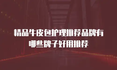 精品牛皮包护理推荐品牌有哪些牌子好用推荐