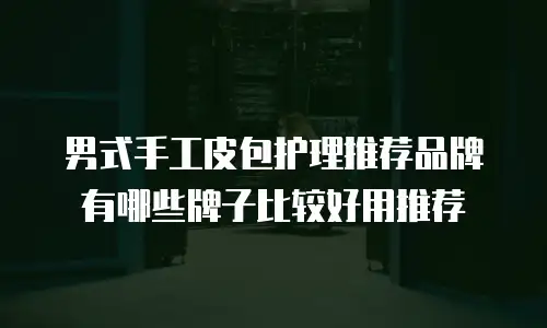 男式手工皮包护理推荐品牌有哪些牌子比较好用推荐