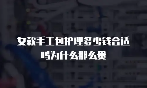 女款手工包护理多少钱合适吗为什么那么贵