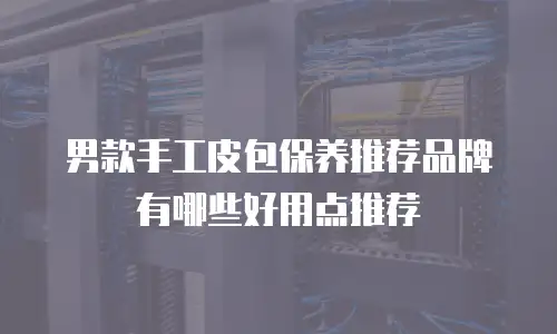 男款手工皮包保养推荐品牌有哪些好用点推荐