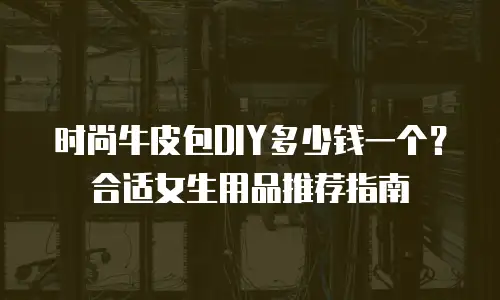 时尚牛皮包DIY多少钱一个？合适女生用品推荐指南