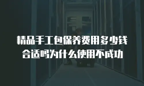 精品手工包保养费用多少钱合适吗为什么使用不成功