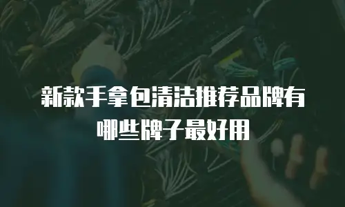 新款手拿包清洁推荐品牌有哪些牌子最好用