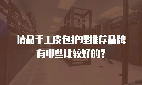 精品手工皮包护理推荐品牌有哪些比较好的？