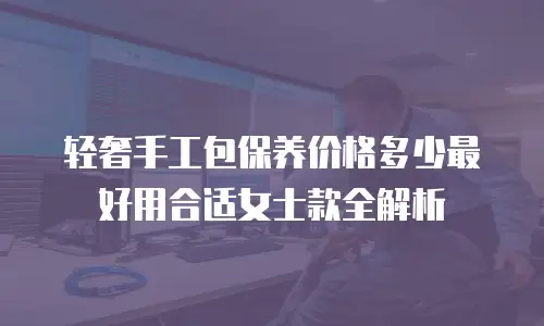 轻奢手工包保养价格多少最好用合适女士款全解析