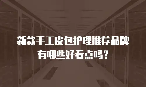 新款手工皮包护理推荐品牌有哪些好看点吗？