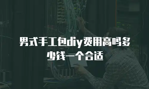 男式手工包diy费用高吗多少钱一个合适