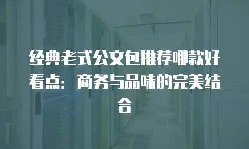 经典老式公文包推荐哪款好看点：商务与品味的完美结合