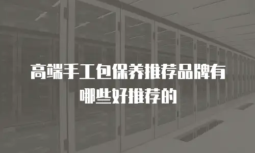 高端手工包保养推荐品牌有哪些好推荐的