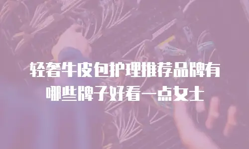 轻奢牛皮包护理推荐品牌有哪些牌子好看一点女士