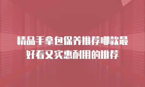 精品手拿包保养推荐哪款最好看又实惠耐用的推荐