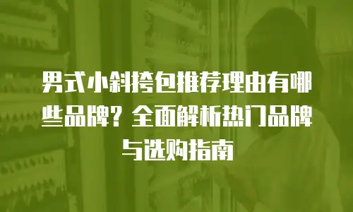 男式小斜挎包推荐理由有哪些品牌？全面解析热门品牌与选购指南
